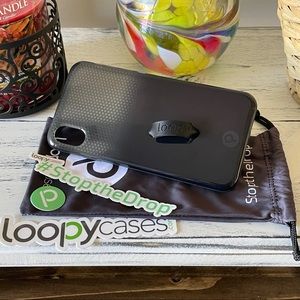 Loopy Case - Black Ombre (Glossy)